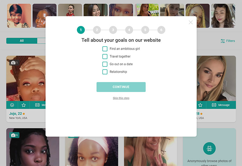 emilydates registration survey