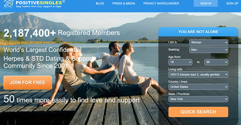 positivesingles site