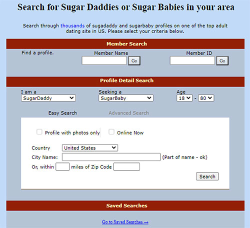 sugardaddyforme search filters